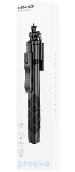 Трипод Proove MegaStick Selfie Stick Tripod 1530 mm Black 001 фото